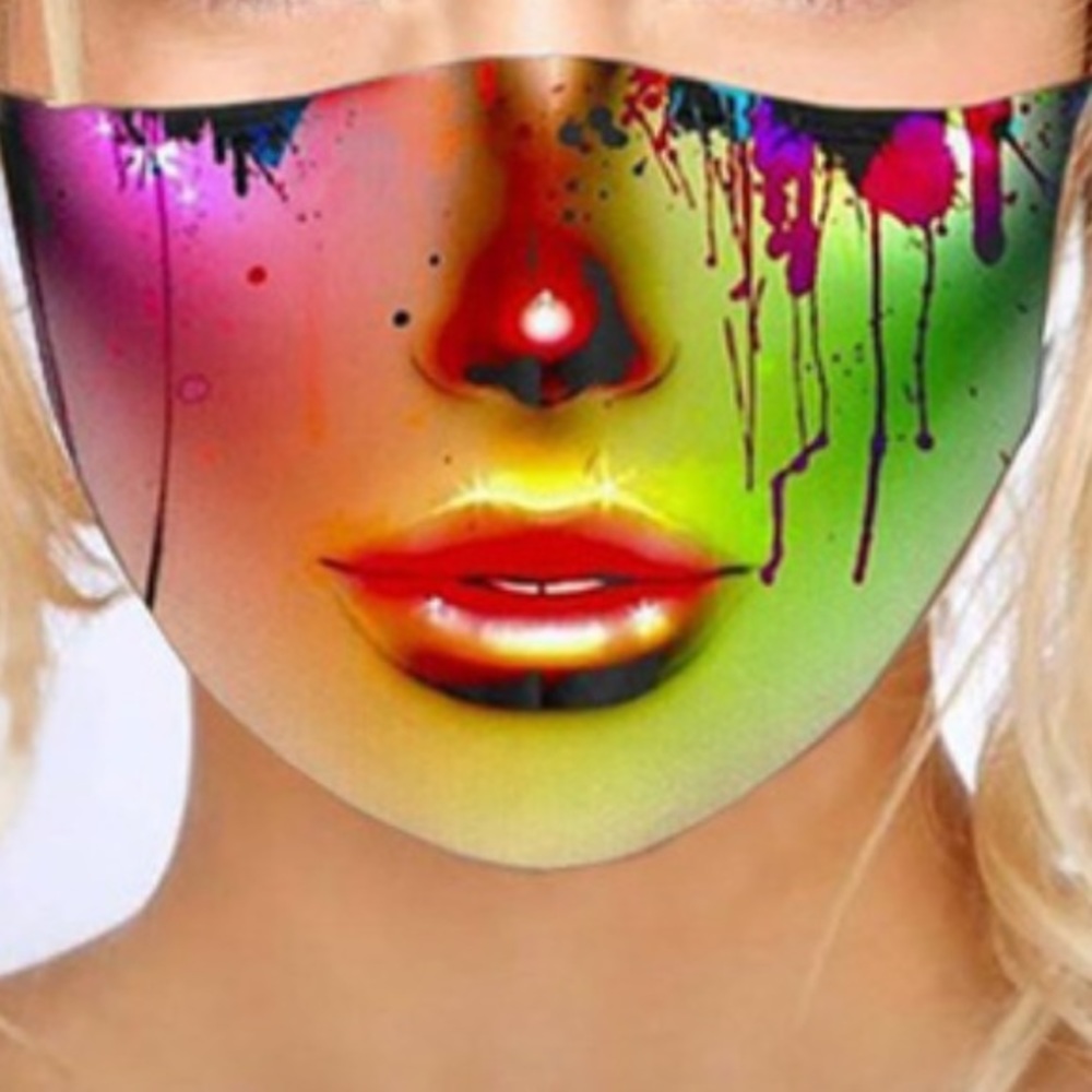 Dramatic 3D Print Face Mask